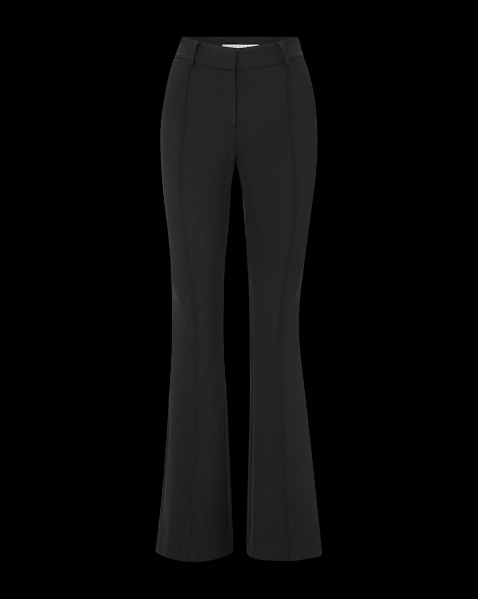 Veronica Beard Pants|Vb Classics*Hibiscus Scuba Pant Black