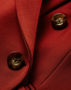 Veronica Beard Jackets & Outerwear*Hirsh Dickey Jacket in Brick Red BrickRed