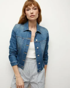 Veronica Beard Jackets & Outerwear*Holden Denim Jacket in Serendipity