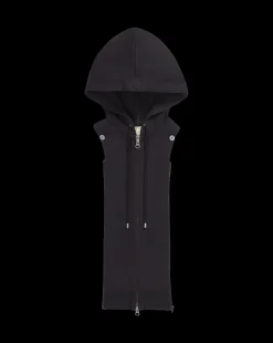 Veronica Beard Dickeys|Extended Sizes*Hoodie Dickey Black