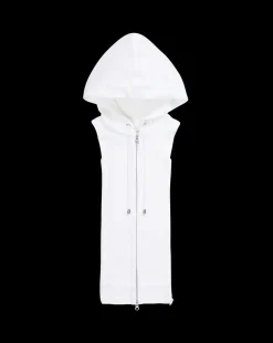 Veronica Beard Dickeys|Extended Sizes*Hoodie Dickey White