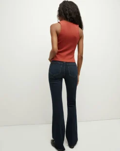 Veronica Beard Tops*Hoorne Tank in Brick Red BrickRed