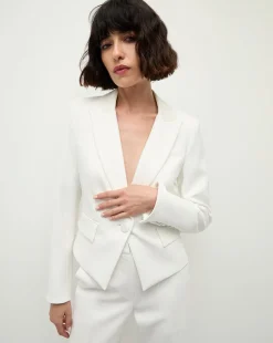 Veronica Beard Jackets & Outerwear|Matching Sets*Hosanna Dickey Jacket in White Off-White