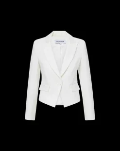 Veronica Beard Jackets & Outerwear|Matching Sets*Hosanna Dickey Jacket in White Off-White