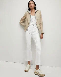 Veronica Beard Jackets & Outerwear|Vb Classics*Hosanna Khaki Linen Dickey Jacket KhakiMelange