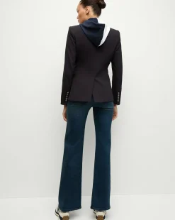 Veronica Beard Jackets & Outerwear*Houston Texans Dickey Jacket in Navy/Silver HoustonTexans