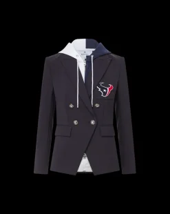 Veronica Beard Jackets & Outerwear*Houston Texans Dickey Jacket in Navy/Silver HoustonTexans