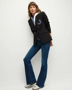 Veronica Beard Jackets & Outerwear*Indianapolis Colts Dickey Jacket in Black/Silver IndianapolisColts