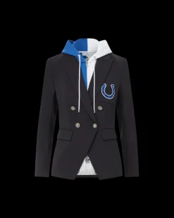 Veronica Beard Jackets & Outerwear*Indianapolis Colts Dickey Jacket in Black/Silver IndianapolisColts