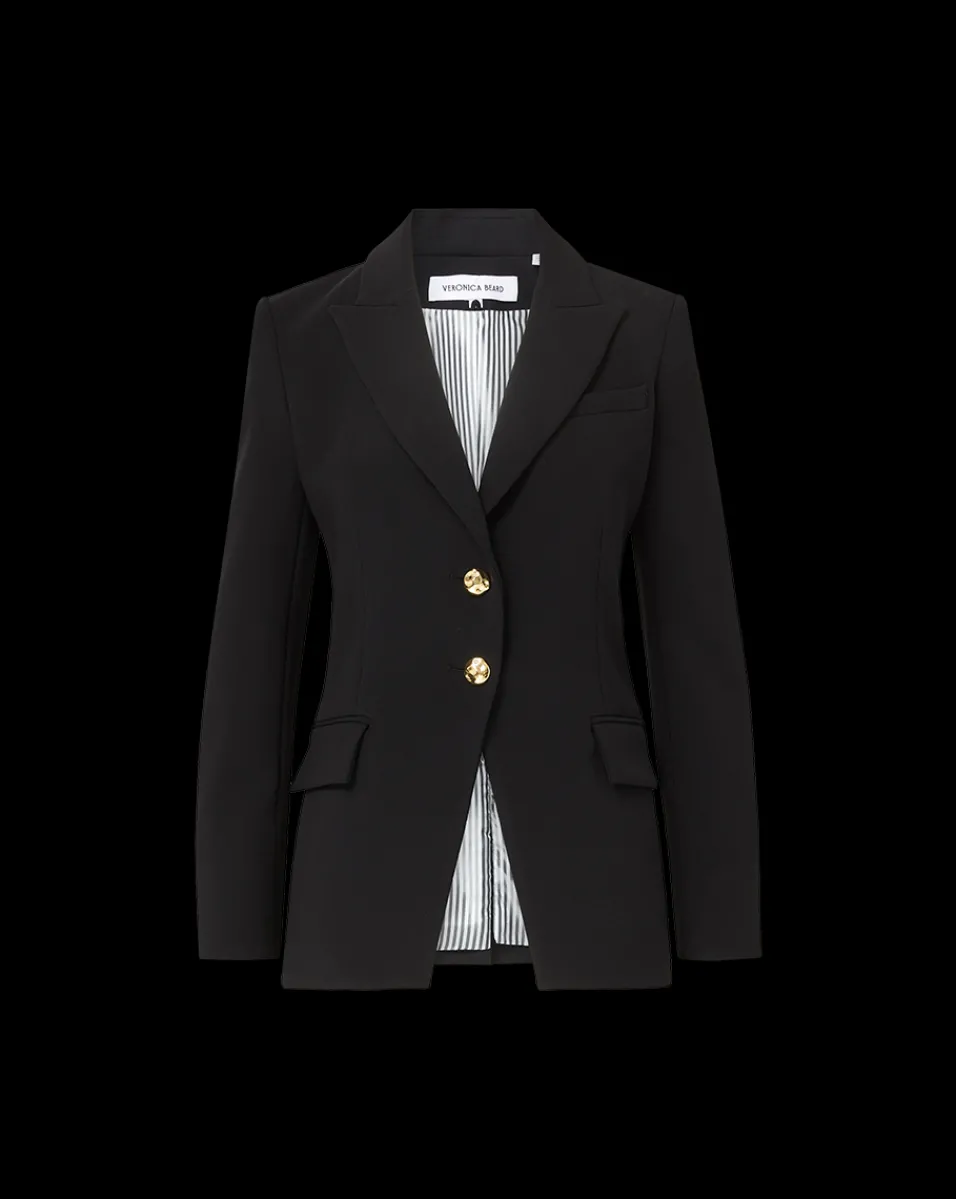Veronica Beard Jackets & Outerwear|Matching Sets*Izara Dickey Jacket in | Blazer Black