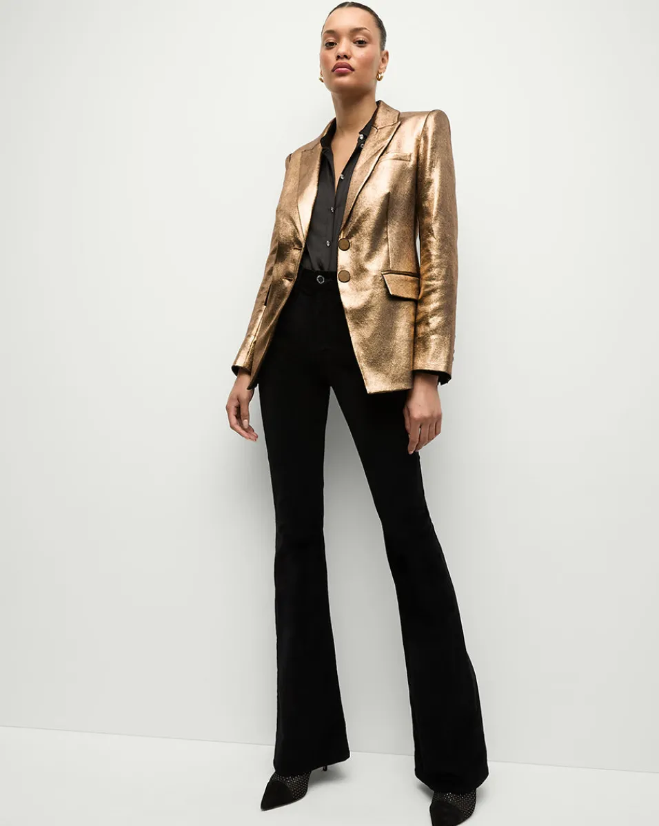 Veronica Beard Jackets & Outerwear|Matching Sets*Izara Dickey Jacket in Vintage Gold x Poppy Delevingne VintageGold