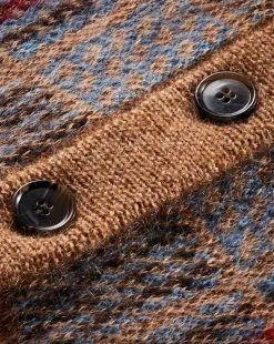 Veronica Beard Sweaters|Tops*Jacira Plaid Cardigan in Russet RussetMulti