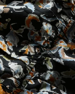 Veronica Beard Dresses*Jackson Paisley Ruched Mini Dress BlackMulti