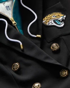 Veronica Beard Jackets & Outerwear*Jacksonville Jaguars Dickey Jacket in Black/Gold JacksonvilleJaguars