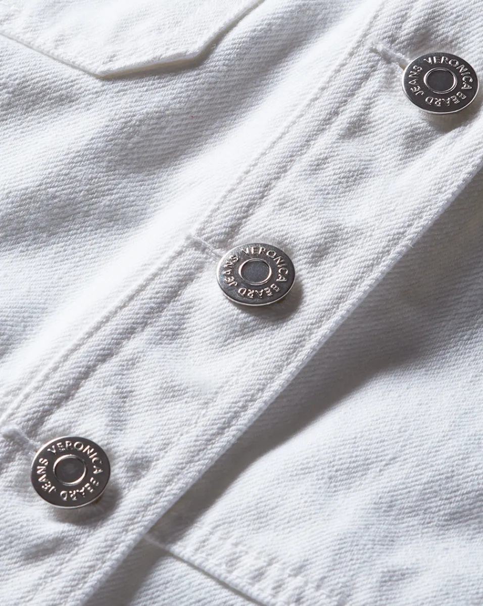Veronica Beard Dresses*Jax Denim Shirtdress White