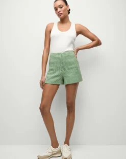 Veronica Beard Skirts & Shorts|Matching Sets*Jazmin Short in Lemongrass/Dove