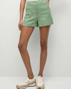 Veronica Beard Skirts & Shorts|Matching Sets*Jazmin Short in Lemongrass/Dove