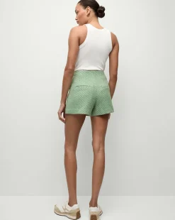 Veronica Beard Skirts & Shorts|Matching Sets*Jazmin Short in Lemongrass/Dove