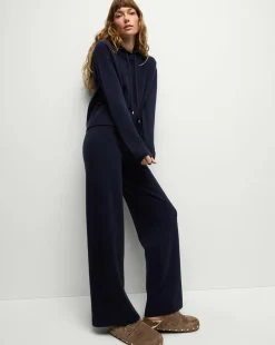 Veronica Beard Pants|Matching Sets*Jenkins Merino Cashmere Pant in Navy