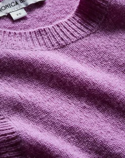 Veronica Beard Tops|Sweaters*Jerrel Cashmere Tank Top in Purple OrchidDusk