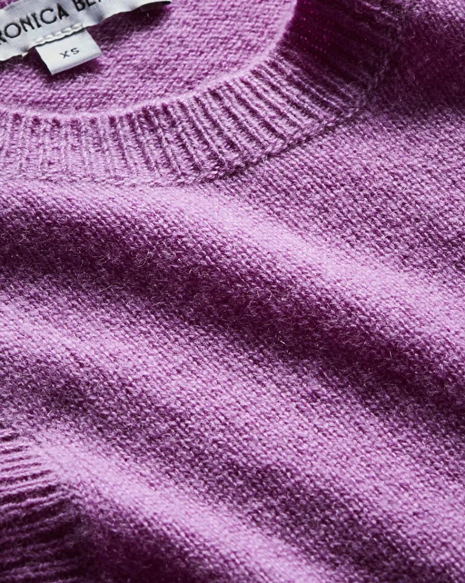 Veronica Beard Tops|Sweaters*Jerrel Cashmere Tank Top in Purple OrchidDusk