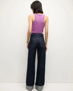 Veronica Beard Tops|Sweaters*Jerrel Cashmere Tank Top in Purple OrchidDusk