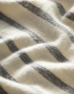 Veronica Beard Tops|Sweaters*Jerrel Striped Cashmere Tank in Ivory/Heather Grey Ivory/HeatherGrey