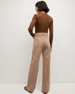 Veronica Beard Tops|The Veronicas' Favorites*Jocelyn Henley Shirt in Brown DarkCocoa