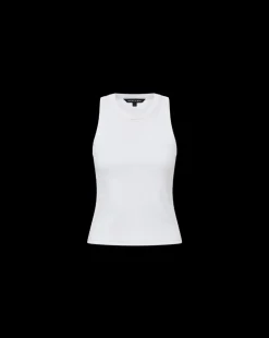 Veronica Beard Tops|Vb Classics*Jordyn Cropped Tank in White