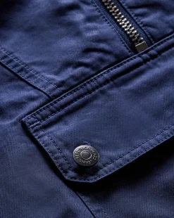 Veronica Beard Jackets & Outerwear*Kaeli Twill Half-Zip Anorak in Marine