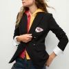 Veronica Beard Jackets & Outerwear*Kansas City Chiefs Dickey Jacket in Black/Gold KansasCityChiefs