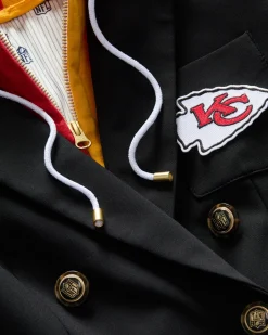 Veronica Beard Jackets & Outerwear*Kansas City Chiefs Dickey Jacket in Black/Gold KansasCityChiefs