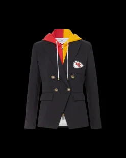Veronica Beard Jackets & Outerwear*Kansas City Chiefs Dickey Jacket in Black/Gold KansasCityChiefs