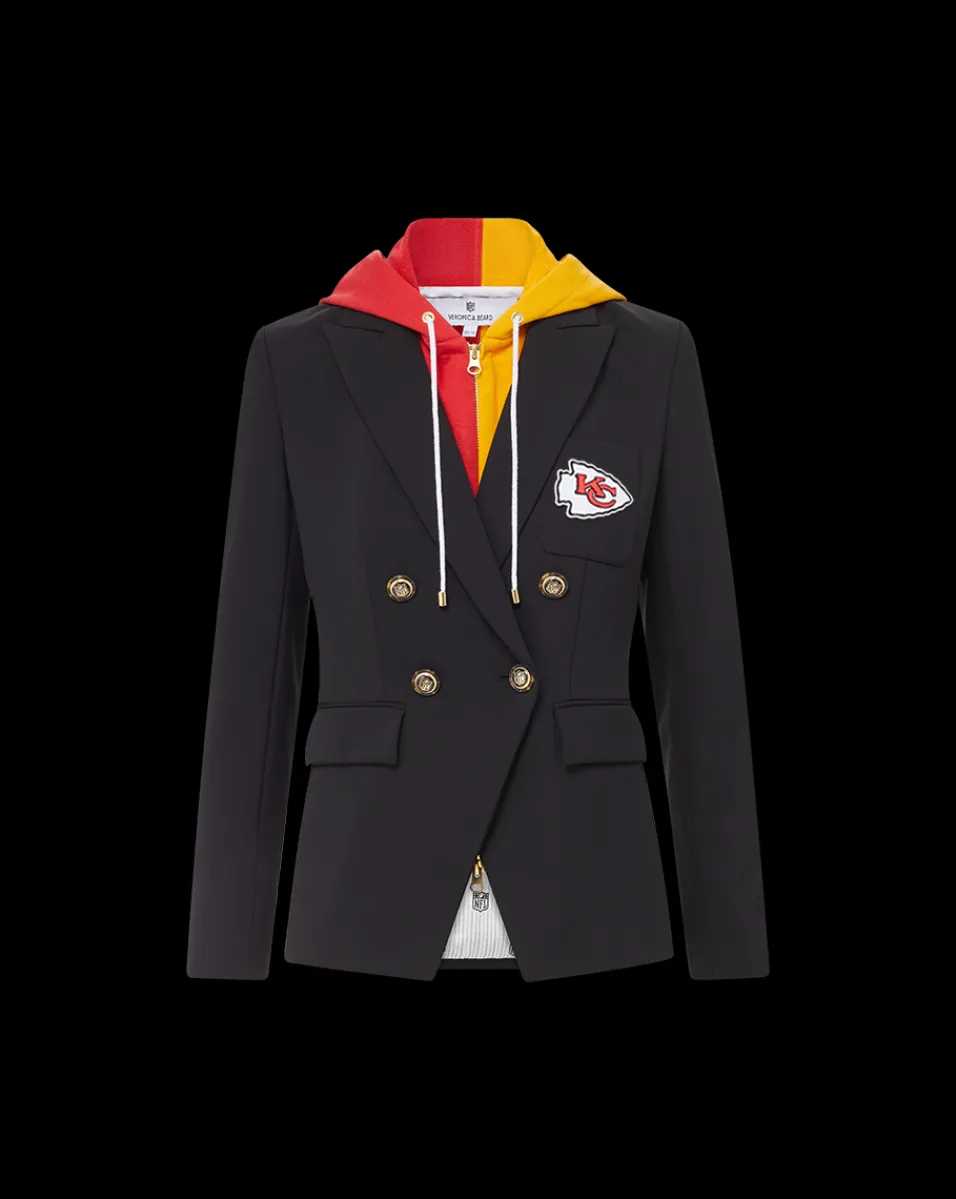 Veronica Beard Jackets & Outerwear*Kansas City Chiefs Dickey Jacket in Black/Gold KansasCityChiefs
