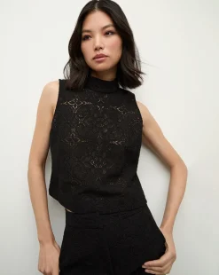 Veronica Beard Tops|Matching Sets*Katmai Lace Top in Black