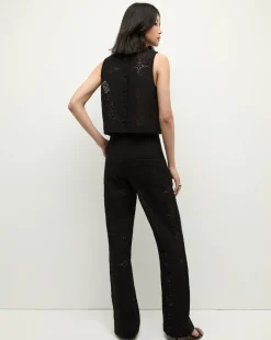 Veronica Beard Tops|Matching Sets*Katmai Lace Top in Black