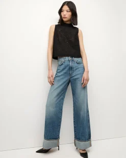 Veronica Beard Tops|Matching Sets*Katmai Lace Top in Black