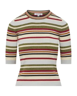 Veronica Beard Sweaters|Tops*Kavya color Striped Ribbed Sweater Multi