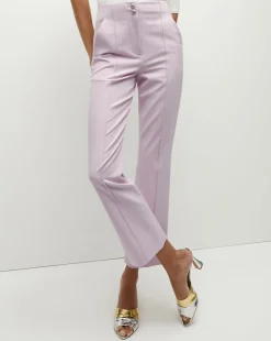 Veronica Beard Pants*Kean Orchid Slim-Leg Pant BarelyOrchid
