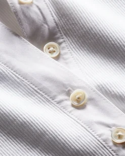 Veronica Beard Tops*Kearney Button-Down Tee in White