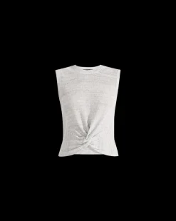 Veronica Beard Tops|Sweaters*Kellen Twist-Front Sweater GreyMelange