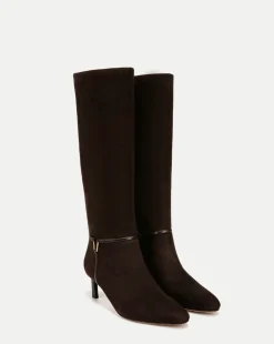 Veronica Beard Boots & Booties|The Gift Guide*Kenzie Mid-Heel Tall Boot in Espresso