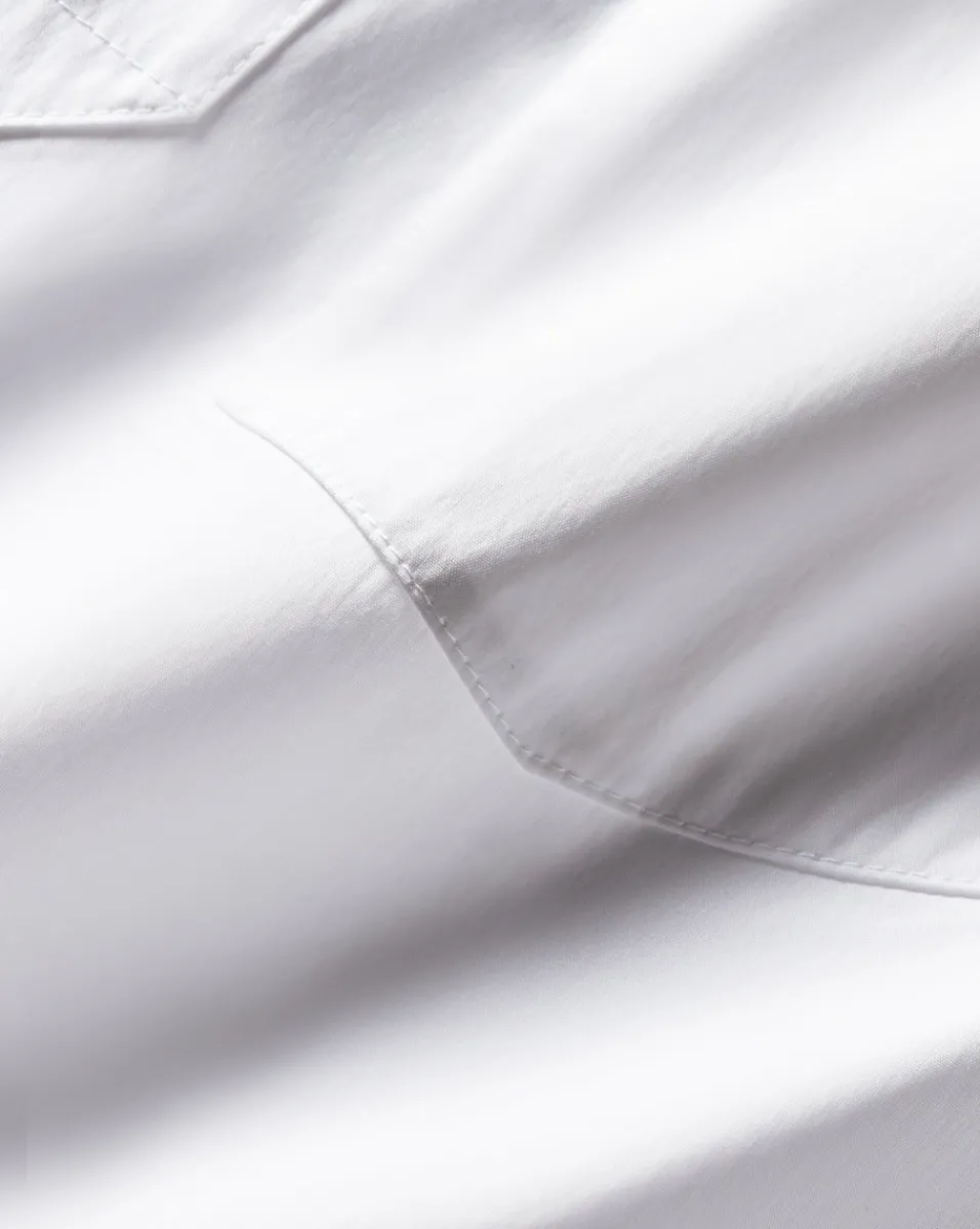 Veronica Beard Tops*Khai Poplin Top in White