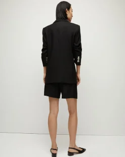 Veronica Beard Jackets & Outerwear*Kiernan Linen Dickey Jacket in Black