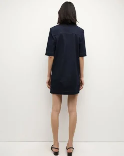 Veronica Beard Dresses|The Veronicas' Favorites*Koulis Mini Denim Dress in Dark Wash MidnightWash
