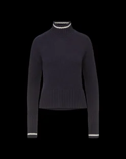 Veronica Beard Sweaters|Tops*Lancetti Turtleneck Sweater in Navy