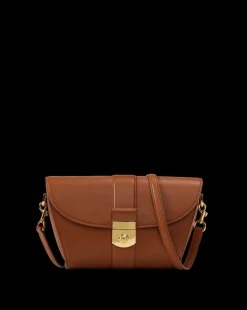 Veronica Beard Crossbody Bags|Shoulder Bags*Large Crest Lock Trap Bag in Hazelwood