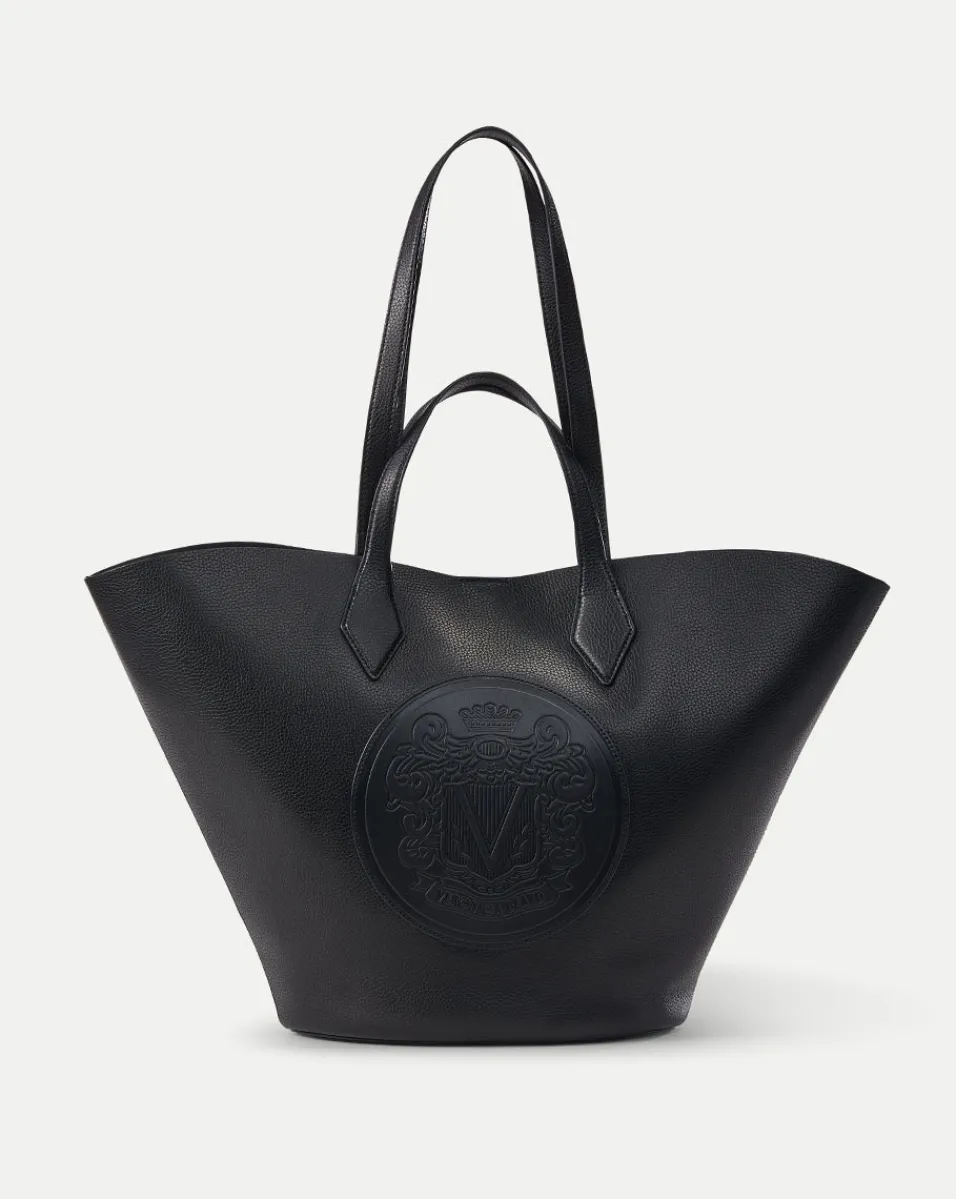 Veronica Beard Shoulder Bags|Tote Bags*Large Crest Tote in Black