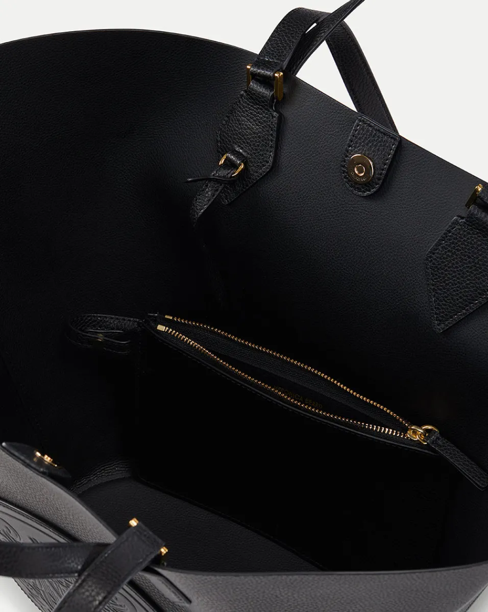Veronica Beard Shoulder Bags|Tote Bags*Large Crest Tote in Black