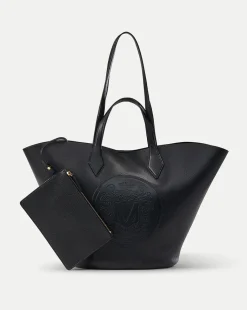 Veronica Beard Shoulder Bags|Tote Bags*Large Crest Tote in Black